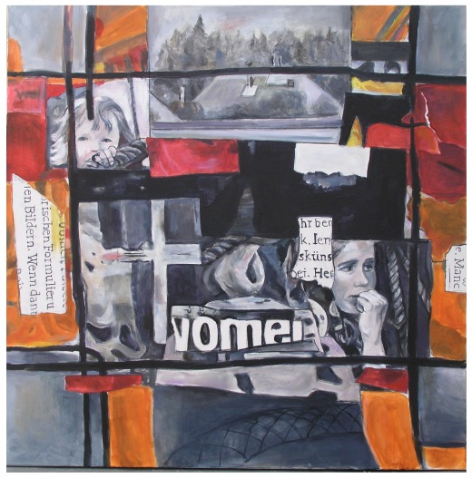 Öl auf Leinwand / H 100cm x B 100cm / 2011