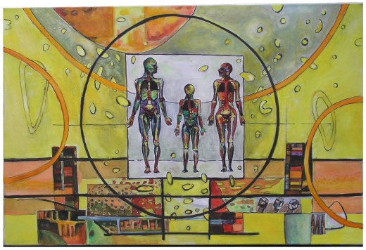 Öl auf Leinwand / H 80cm x B 120cm / 2011