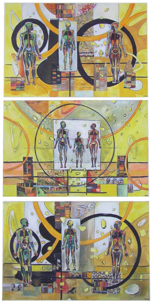 Öl auf Leinwand / H 120cm x B 240cm / 2011