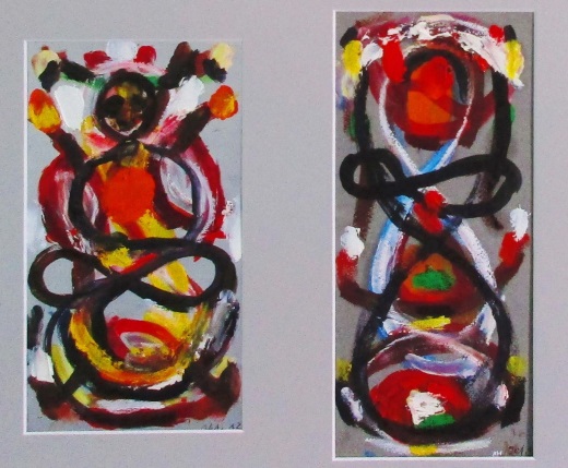 Öl auf Papier / 2014