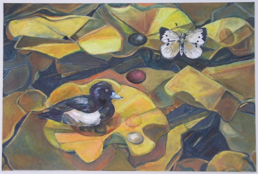 Öl auf Leinwand / H 80cm x B 100cm / 2009