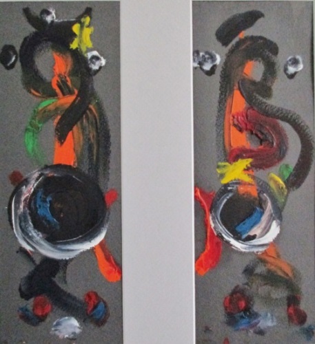 Öl auf Papier / 2012